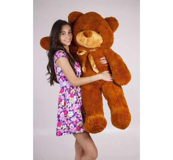 Плюшевый мишка Нестор 120 см (коричневый)
