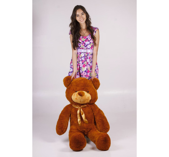 Плюшевый мишка Нестор 120 см (коричневый)