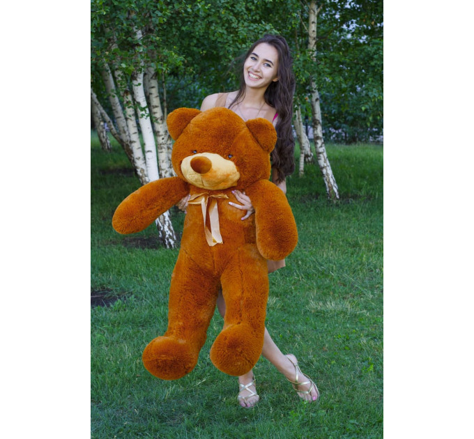 Плюшевый мишка Нестор 120 см (коричневый)