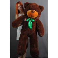 Плюшевый мишка Нестор 120 см (шоколадный)