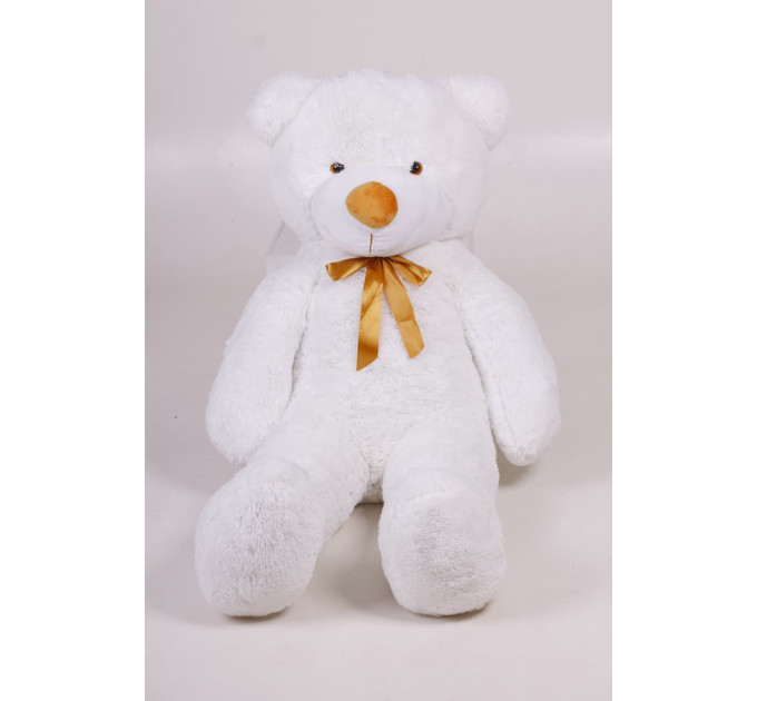 Плюшевый мишка Нестор 140 см (белый)