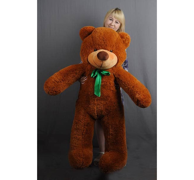 Плюшевий ведмедик Нестор 140 см (коричневий)
