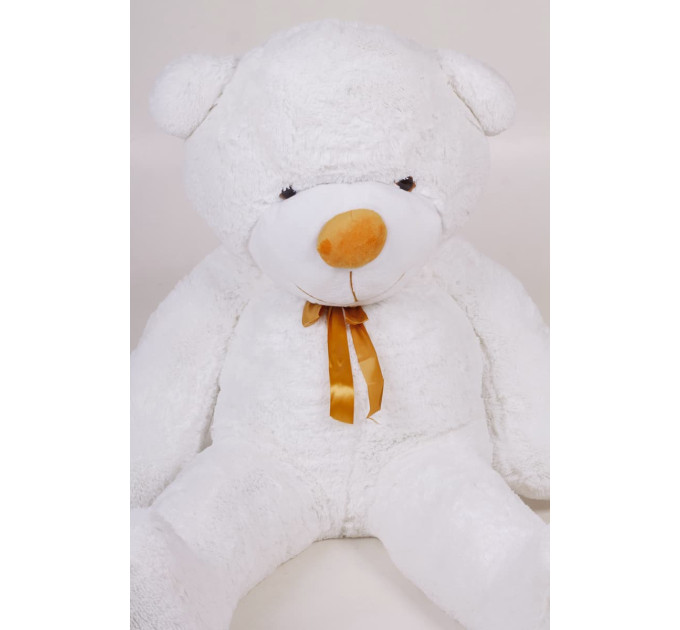 Плюшевый мишка Нестор 160 см (белый)
