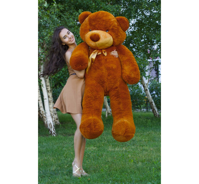 Плюшевый мишка Нестор 160 см (коричневый)