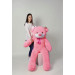 Плюшевый мишка Нестор 160 см (розовый)