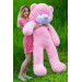 Плюшевый мишка Нестор 160 см (розовый)