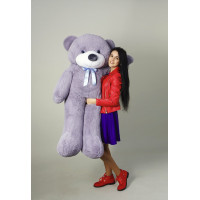 Плюшевый мишка Нестор 160 см (серый)