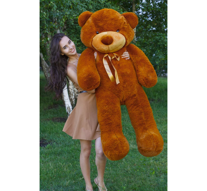 Плюшевий ведмедик Нестор 180 см (коричневий)