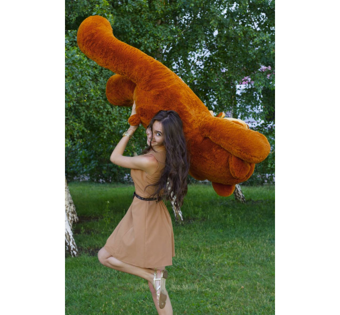 Плюшевий ведмедик Нестор 180 см (коричневий)