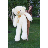 Плюшевый мишка Нестор 180 см (кремовый) Плюшевый мишка Нестор 180 см (кремовый)