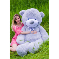 Плюшевый мишка Нестор 180 см (серый) Плюшевый мишка Нестор 180 см (серый)