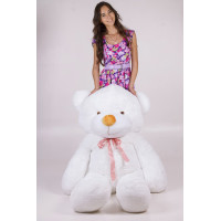 Плюшевый мишка Нестор 200 см (белый) Плюшевый мишка Нестор 200 см (белый)