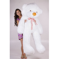 Плюшевый мишка Нестор 200 см (белый) Плюшевый мишка Нестор 200 см (белый)