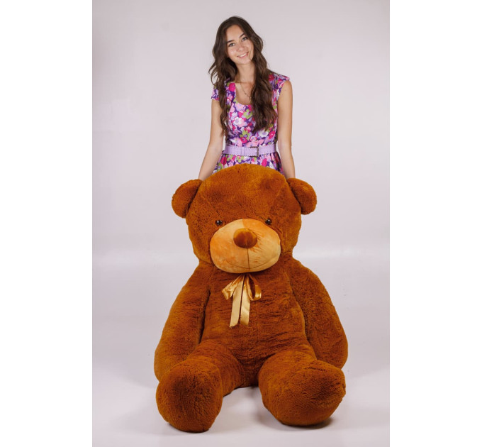 Плюшевый мишка Нестор 200 см (коричневый)
