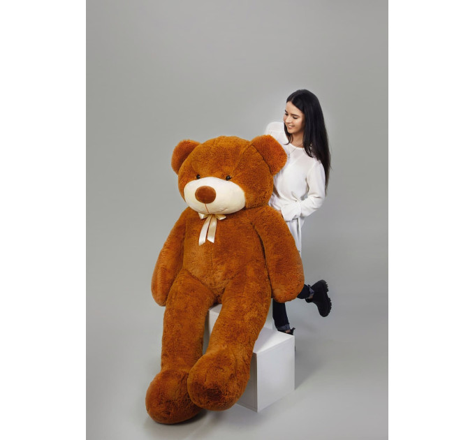 Плюшевый мишка Нестор 200 см (коричневый)