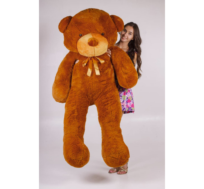 Плюшевый мишка Нестор 200 см (коричневый)