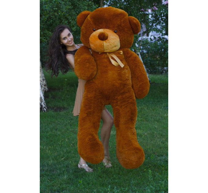 Плюшевый мишка Нестор 200 см (коричневый)