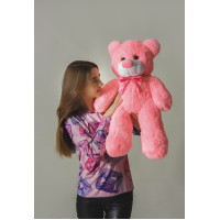 Плюшевый мишка Нестор 80см (розовый)
