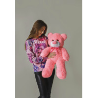 Плюшевый мишка Нестор 80см (розовый)