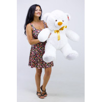 Плюшевый мишка Томми 100 см (белый)
