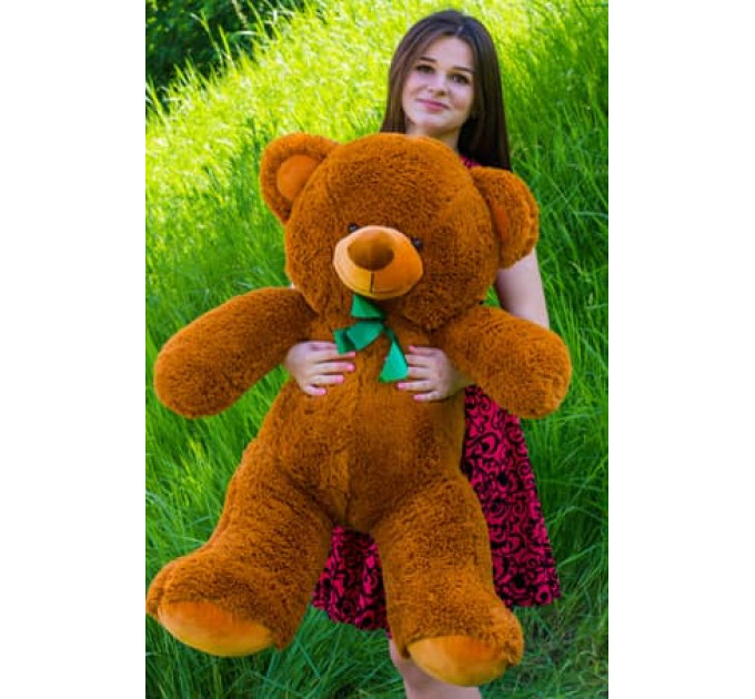 Плюшевый мишка Томми 100 см (коричневый)