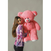 Плюшевый мишка Томми 100 см (розовый)