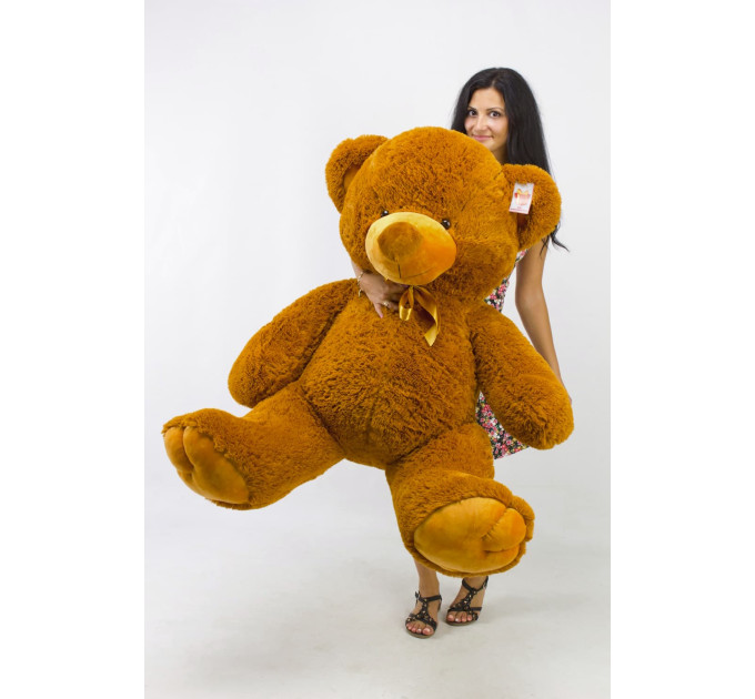 Плюшевый мишка Томми 150 см (коричневый)