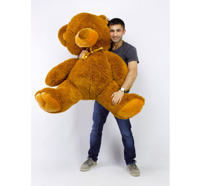 Плюшевый мишка Томми 150 см (коричневый)