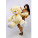 Плюшевий ведмедик Томі 150 см (кремовий)