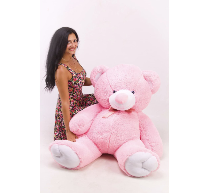 Плюшевый мишка Томми 150 см (розовый)