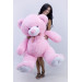 Плюшевый мишка Томми 150 см (розовый)