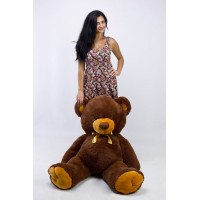 Плюшевый мишка Томми 150 см (шоколадный) Плюшевый мишка Томми 150 см (шоколадный)