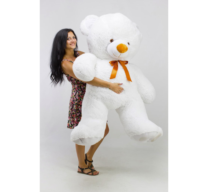 Плюшевий ведмедик Томі 190 см (білий)