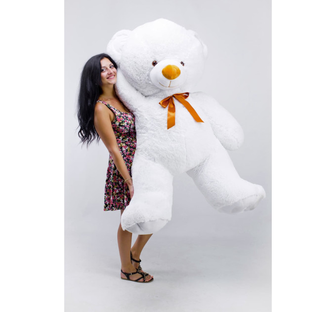 Плюшевий ведмедик Томі 190 см (білий)