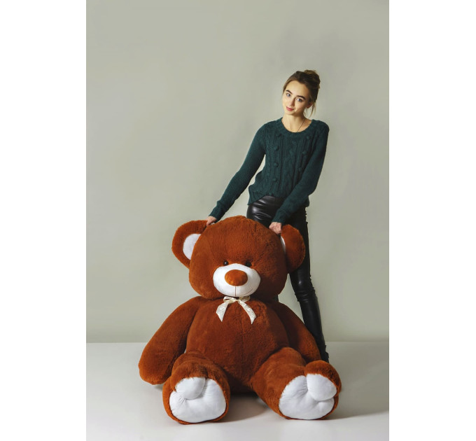 Плюшевый мишка Томми 190 см (коричневый)