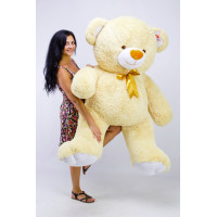 Плюшевый мишка Томми 190 см (кремовый) Плюшевый мишка Томми 190 см (кремовый)