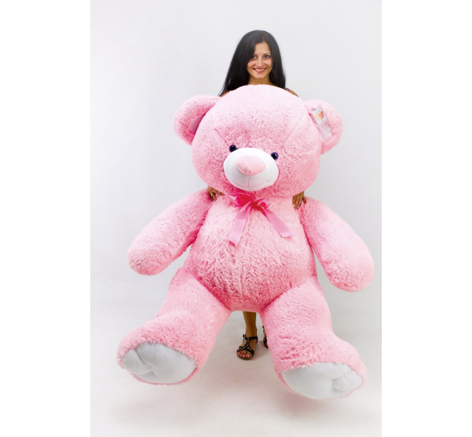 Плюшевый мишка Томми 190 см (розовый)