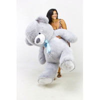 Плюшевый мишка Томми 190 см (серый) Плюшевый мишка Томми 190 см (серый)