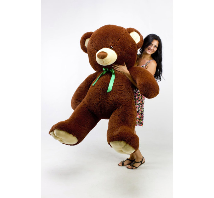 Плюшевый мишка Томми 190 см (шоколадный)