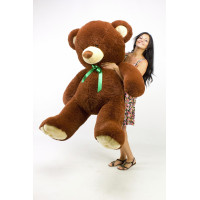 Плюшевый мишка Томми 190 см (шоколадный)