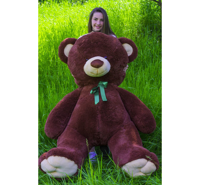 Плюшевый мишка Томми 190 см (шоколадный)