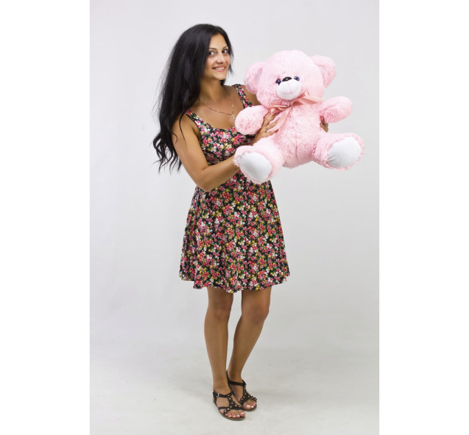 Плюшевый мишка Томми 50 см (розовый)