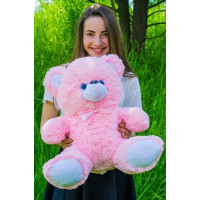 Плюшевый мишка Томми 50 см (розовый)
