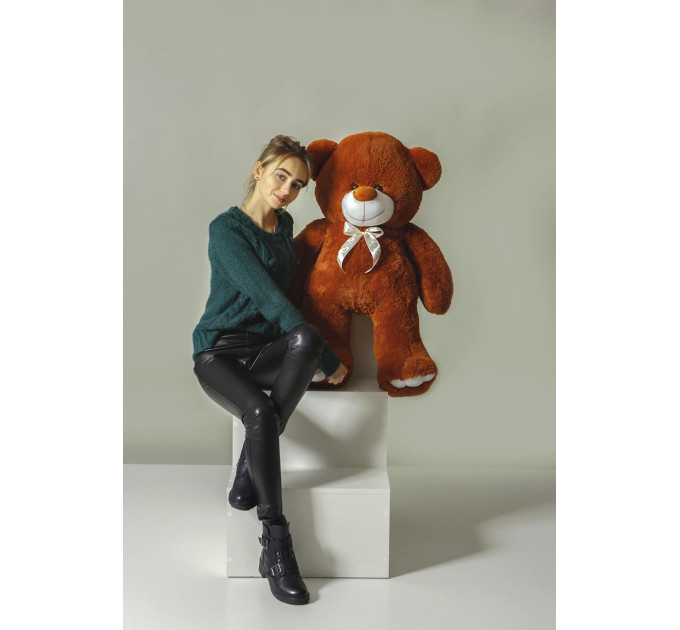 Плюшевый мишка Веня 110 см (коричневый)