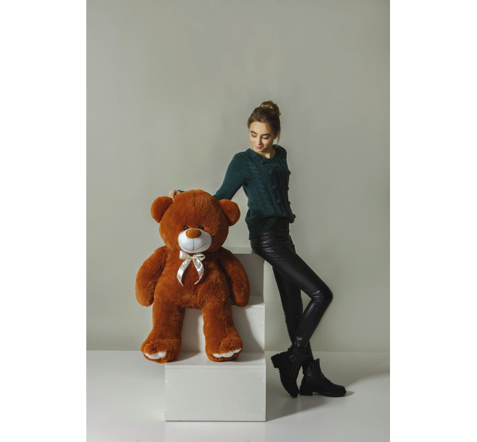 Плюшевый мишка Веня 110 см (коричневый)