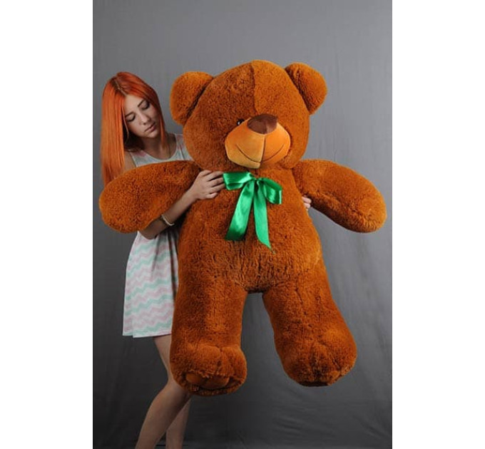 Плюшевый мишка Веня 140 см (коричневый)