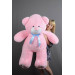 Плюшевий ведмедик Веня 140 см (рожевий