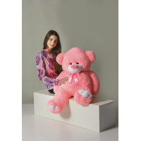 Плюшевый мишка Веня 140 см (розовый)