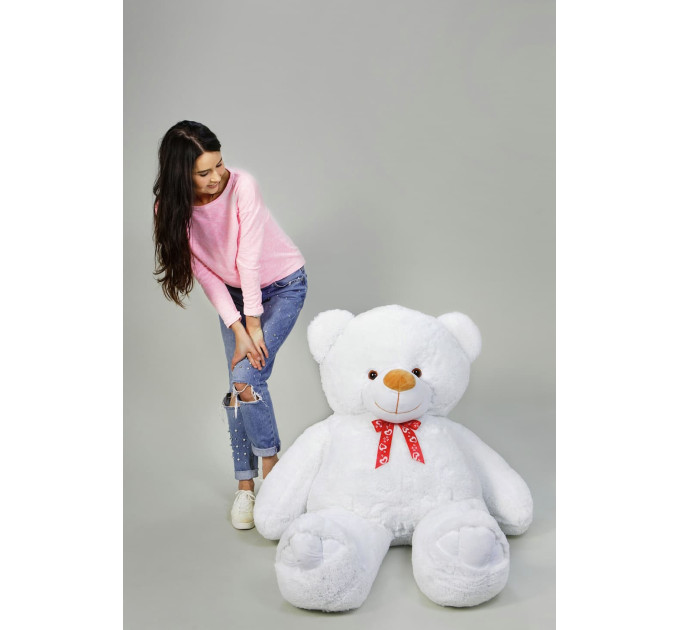Плюшевый мишка Веня 170 см (белый)