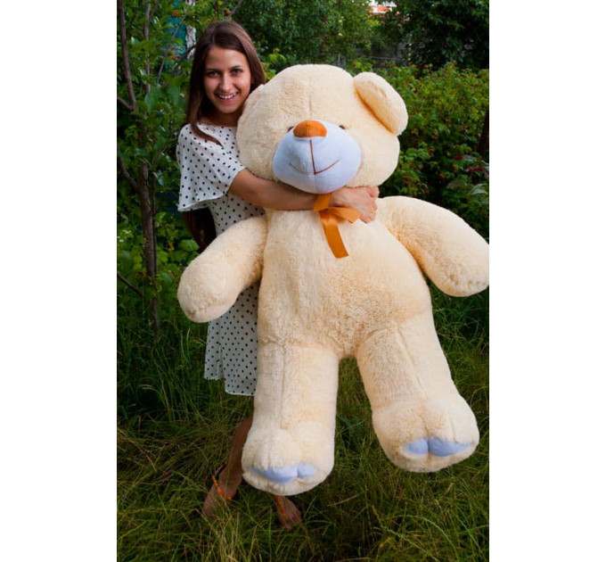 Плюшевий ведмедик Веня 170 см (кремовий)